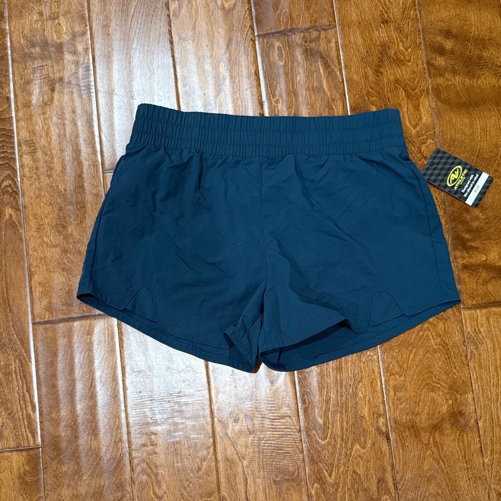 NWT Size XL Plus (14-16)High waist Navy Blue Shorts